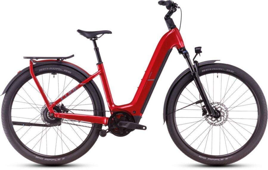 Cube Kathmandu Hybrid Comfort Pro 800 EE58 Electricred/ Dames