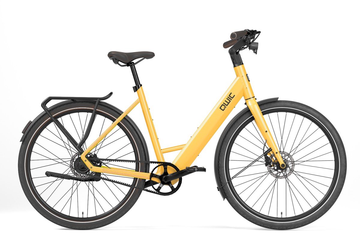 Qwic Signal Lowstep Oker Yellow Dames